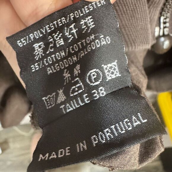 Cop Copine Safran Robe Gray 38/S Designer Women's Mini Dress - Picture 6 of 7